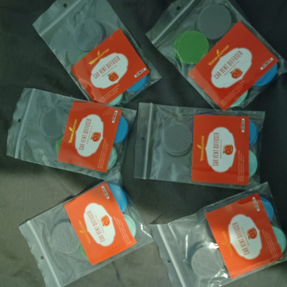 Young living car vent diffuser pads